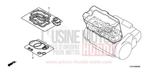 GASKET KIT A CBR1000RR7 de 2007